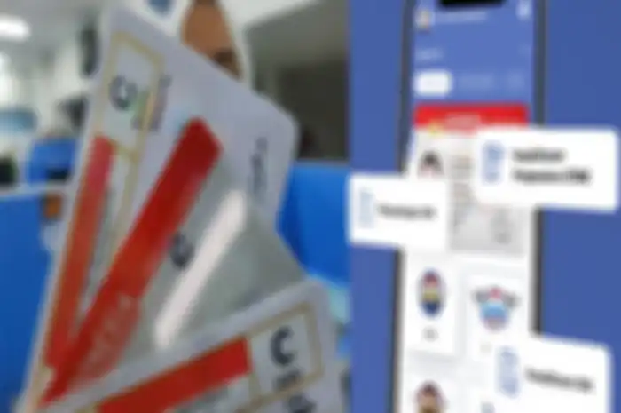 Foto ilustrasi perpanjang SIM online di aplikasi Digital Korlantas Polri.
