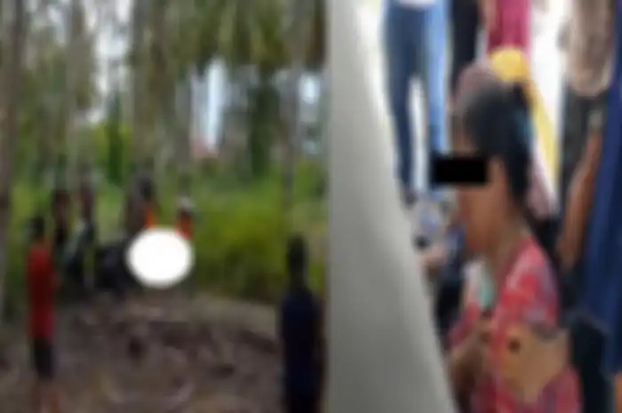 Inilah tangis ibu angkat korban mengetahui anaknya ditemukan tewas mengenaskan di dasar jurang, Buton Selatan, Sulawesi Tenggara, Minggu (25/2/2024)