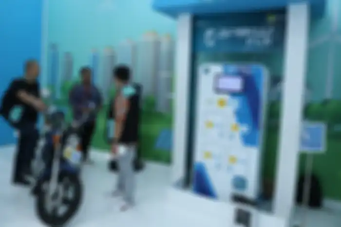 (ILUSTRASI) PLN akan siapkan SPKLU khusus motor listrik, bisa charge 24 jam dan gratis.