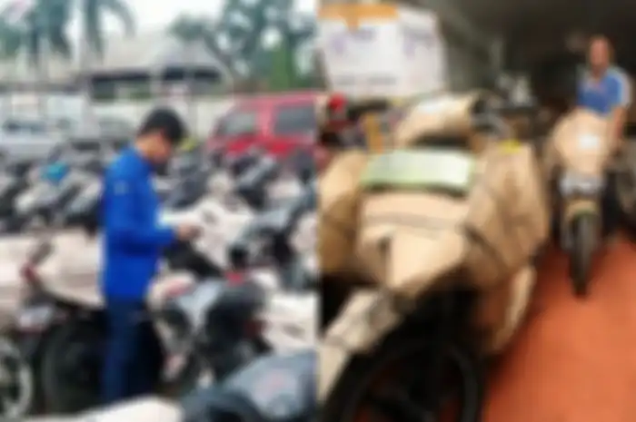 Foto ilustrasi. Mudik gratis dari Kemenhub motor juga ikut pulang kampung di tahun 2024, 