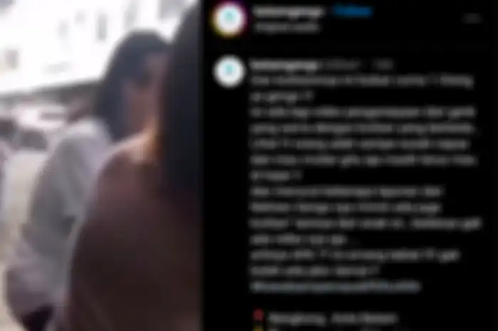 terduga pelaku Bullying terhadap wanita di Batam