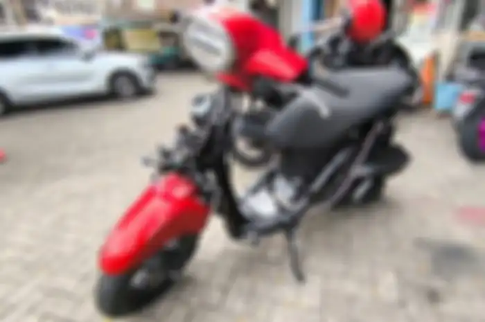 Foto ilustrasi Honda Stylo 160 lepas body untuk cek rangka eSAF.