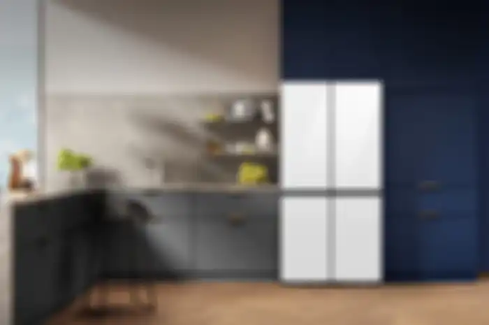 Samsung memperkenalkan all white multi door BESPOKE, kulkas dengan harga premium untuk menyimpan bahan makanan