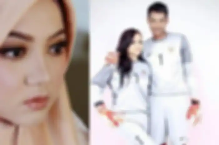 Azhiera Adzka Fathir (kiri) telah ceraikan Kurnia Meiga.