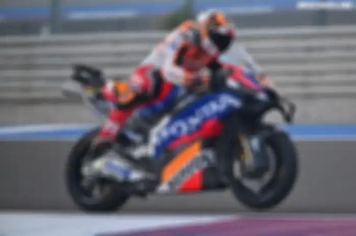 Debut pahit Luca Marini bersama Repsol Honda finish paling belakang