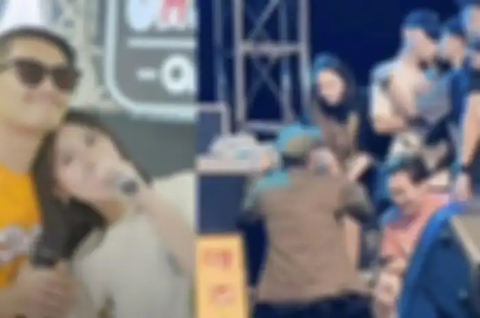 Momen Happy Asmara temani Gilga Sahid konser di Demak, panggilan sayang buat penonton histeris.