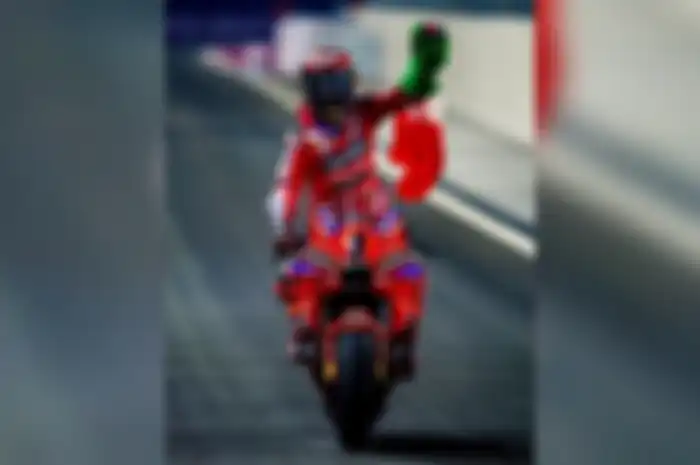 Francesco Bagnaia (Ducati Lenovo) pemenang MotoGP Qatar 2024.