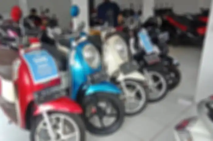 Ilustrasi motor bekas Rp 5 jutaan