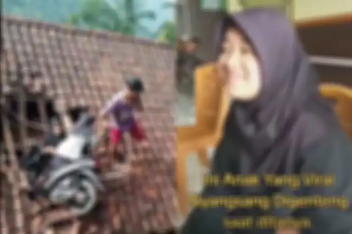 Begini pengakuan Lani Alviani (12), anak SD yang mengendarai Honda Vario sampai terbang ke genteng di Tasikmalaya.