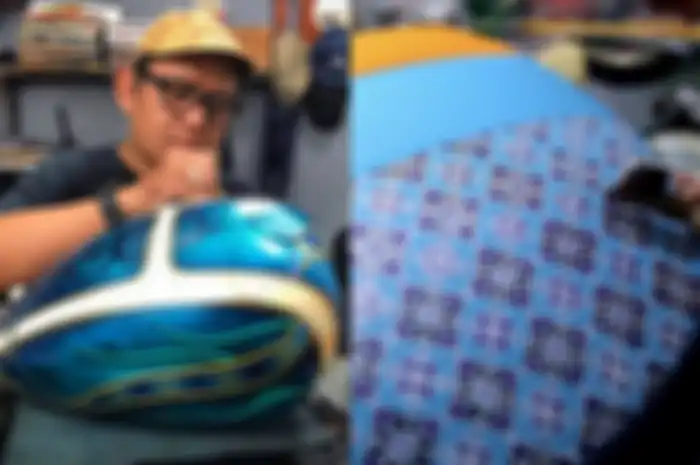 Fahmi Freeflow, kustom painter untuk modifikasi motor.