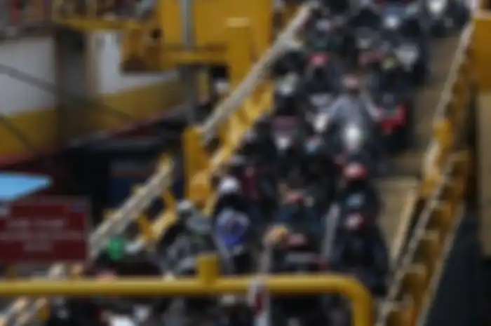 (ILUSTRASI) Program mudik motor gratis naik kapal laut dibuka Kemenhub untuk Lebaran 2024.