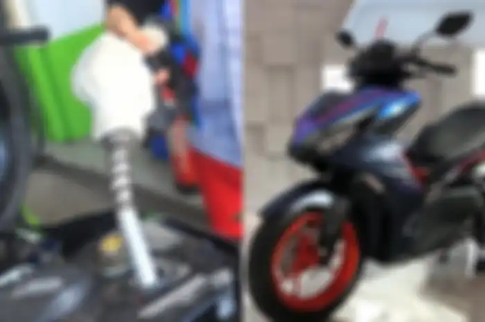 (Ilustrasi) Jangan nekat isi BBM Pertalite ke motor Yamaha Aerox!