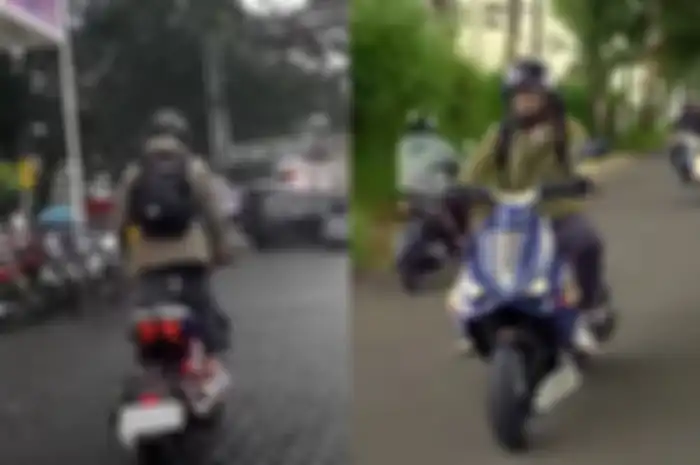 Momen Ariel Noah naik motor yang cuma ada 50 unit di dunia, segini pajak STNK motornya.