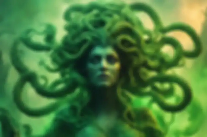 Ilustrasi khodam medusa
