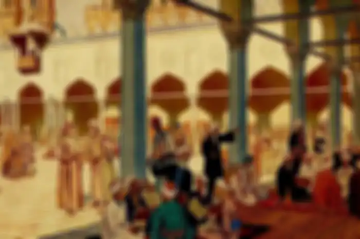 Ilustrasi penyebaran agama Islam. Artikel ini menjelaskan secara ringkas tiga teori mengenai proses masuknya agama Islam ke Indonesia, yaitu Teori Gujarat, Persia, dan Mekkah.