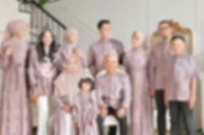 Baju lebaran 2024 warna mauve