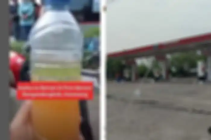 Beberapa kasus Pertalite tercampur air di SPBU Pertamina.