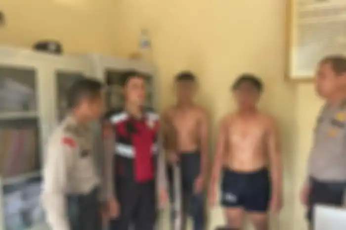Dua anggota geng motor di Medan, Sumatera Utara babak belur dipukuli warga