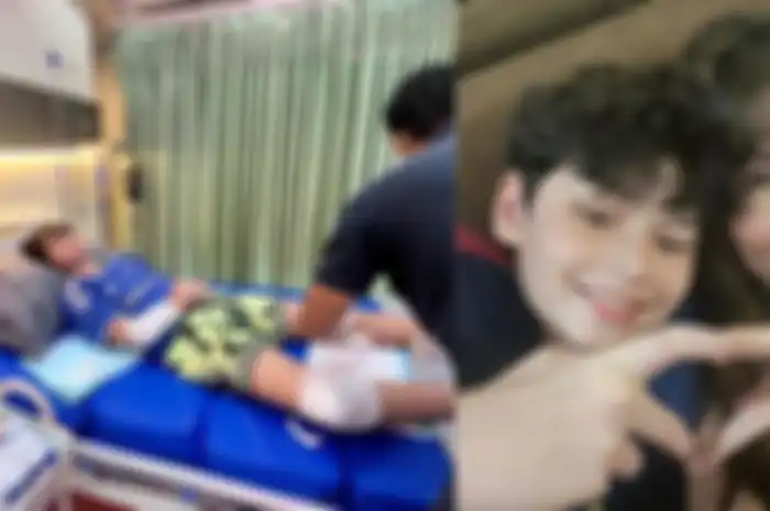 Putra bungsu Tamara Bleszynski, Kenzou Lion Blezynski Lewis jadi korban tabrak lari
