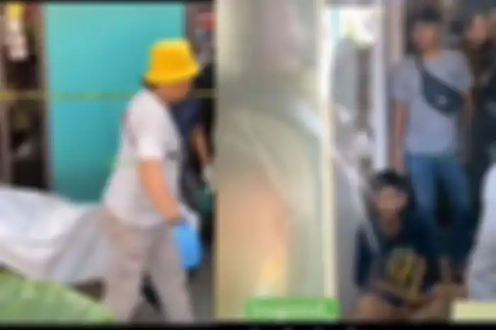 Suami bunuh istri di Bogor diamankan pihak kepolisian dari Polresta Bogor Kota, Kamis (28/3/2024) 