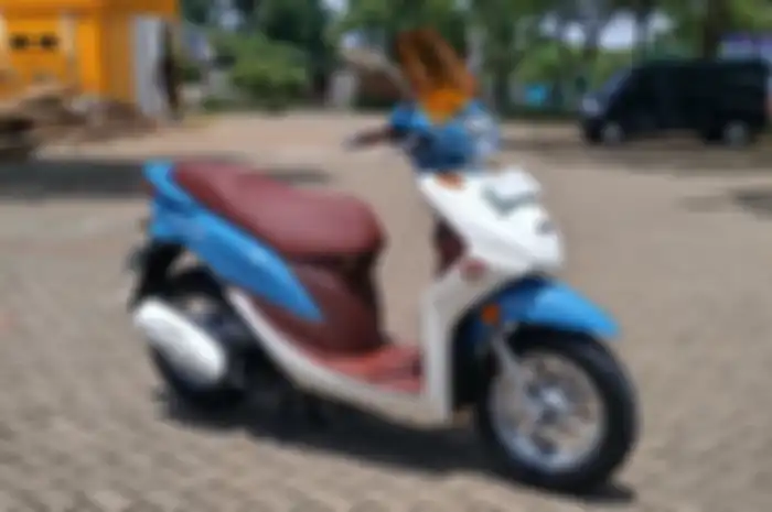Modifikasi Honda Spacy jadi Super Cub Jepang.