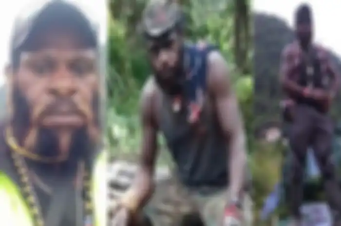 Dokumentasi anggota KKB Papua, Abubakar Kogoya yang tewas ditembak aparat