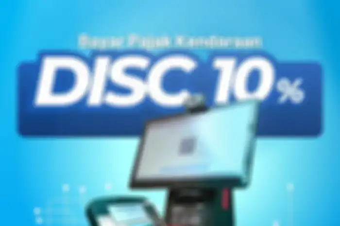 Bayar pajak kendaraan lebih murah 10 persen berkat diskon hanya di Samsat ini.