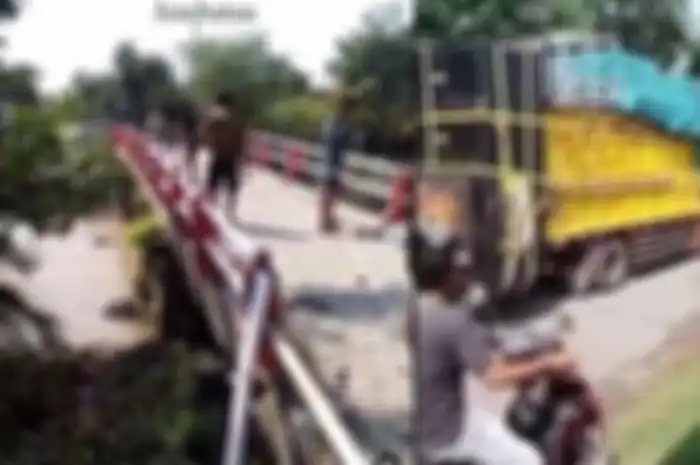 Jembatan akses warga yang pakai motor dirusak kepala desa berakhir malam takbiran di bui