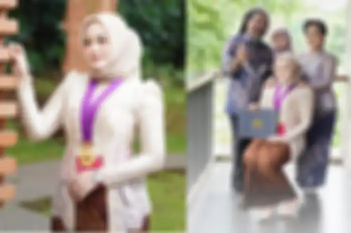 Anak Master Limbad, Cecillia Virginia lulus Sarjana Kedokteran