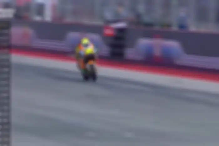 Fermin Aldeguer tercepat di Practice 2 Moto2 Amerika 2024.