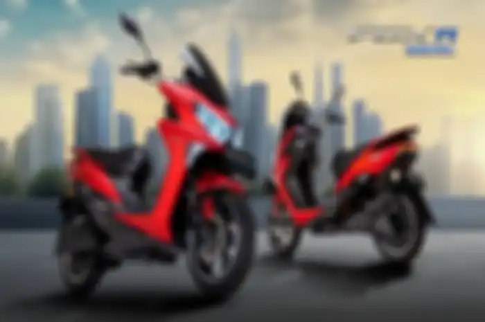 Foto ilustrasi motor listrik murah 2024 Polytron Fox-R.