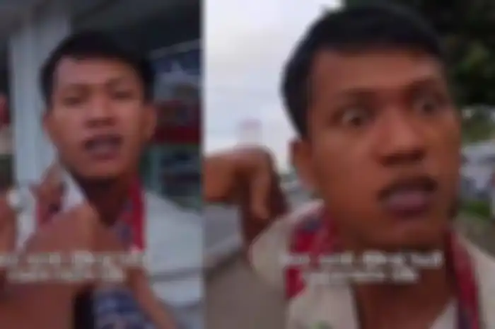 Sopir bus Murni Jaya menantang duel pemotor usai terobos lampu merah