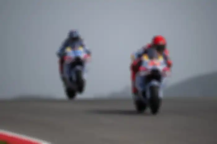 Foto ilustrasi Marc Marquez dan Alex Marquez, begini hasilnya di FP1 MotoGP Spanyol 2024.