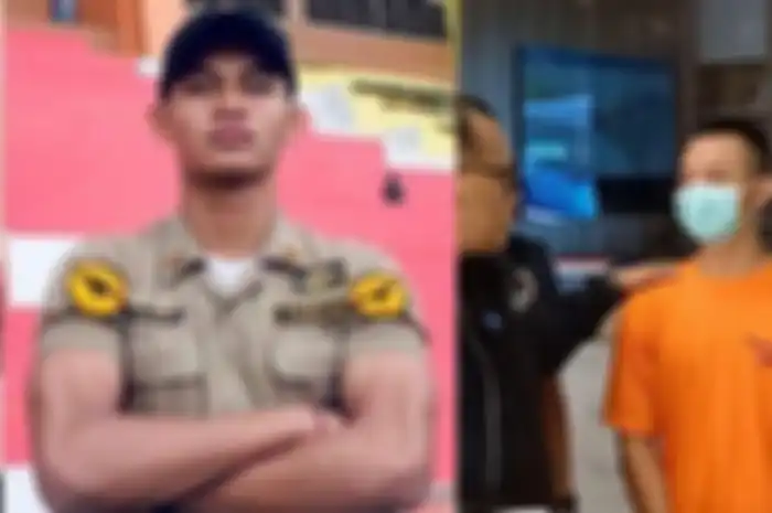 (kiri) korban Putu Satria Ananta Rustika. (kanan) Tegar Rafi Sanjaya alias TRS(21), senior mahasiswa Sekolah Tinggi Ilmu Pelayaran (STIP) aniaya juniornya bernama Putu Satria Ananta Rustika 