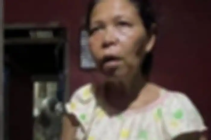 Titin, wanita di Kota Bogor yang jadi korban penusukan pemuda mabuk.