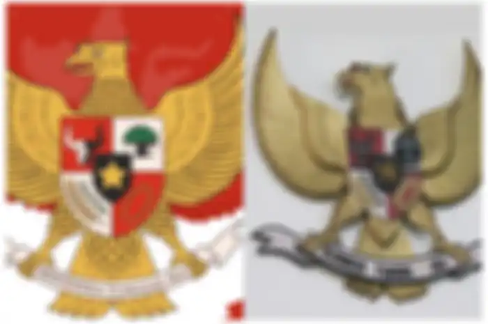 Ilustrasi - Berikut penjelasan arti warna-warna pada lambang Garuda Pancasila.