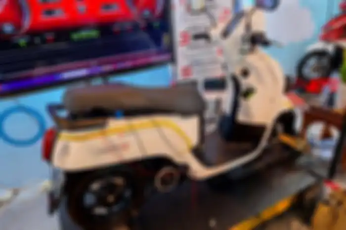 Moto listrik Yamaha Fazzio sudah full elektrik