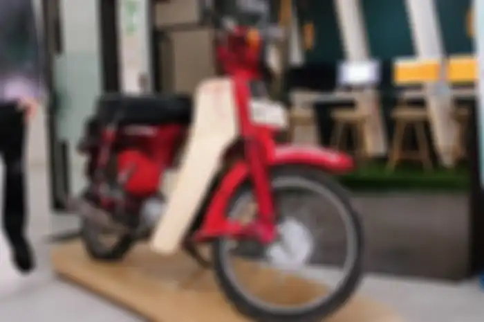 Motor bebek Honda Astuti ojek di Arab Saudi