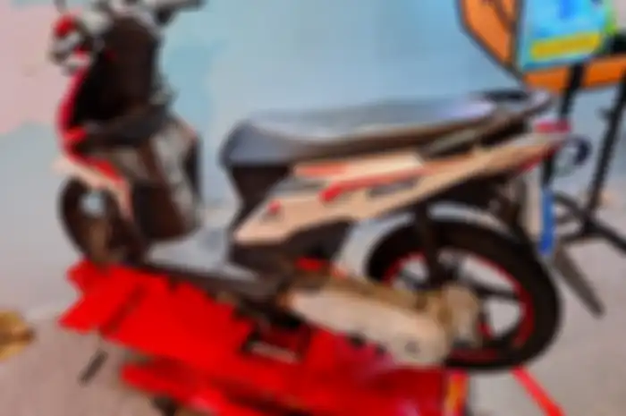 Konversi motor listrik Honda BeAT ini punya jarak tempuh segini.
