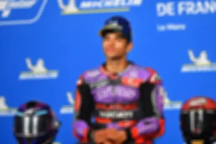 Gara-gara Jorge Martin sikat podium tertinggi MotoGP Prancis 2024, kejadian deh pembalap MotoGP satelit 3 musim beruntun menangan