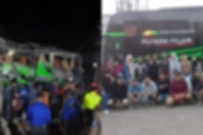 Bus rombongan SMK Lingga Kencana, Depok, Jawa Barat (Jabar), mengalami kecelakaan di Subang, Jabar, Sabtu (11/5/2024) malam. 