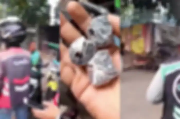 Driver ojol grebek bengkel tambal ban yang menyebar ranjau paku. 