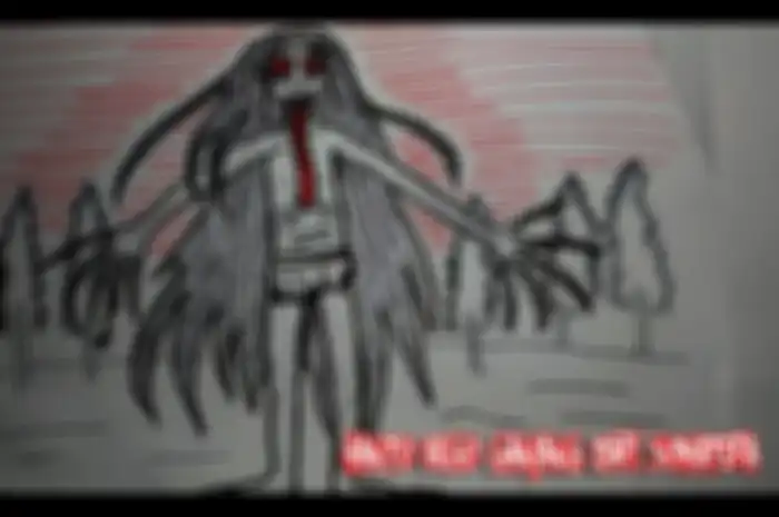 Ilustrasi jin khodam Begu Ganjang