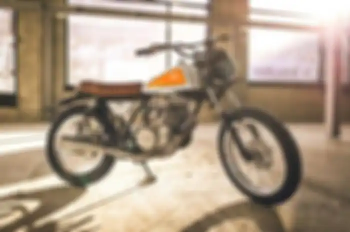 Modifikasi motor saudara Yamaha Scorpio.