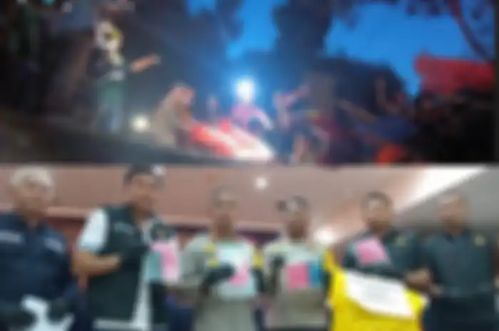Penemuan korban debt collector palsu dan penunjukkan barang bukti.