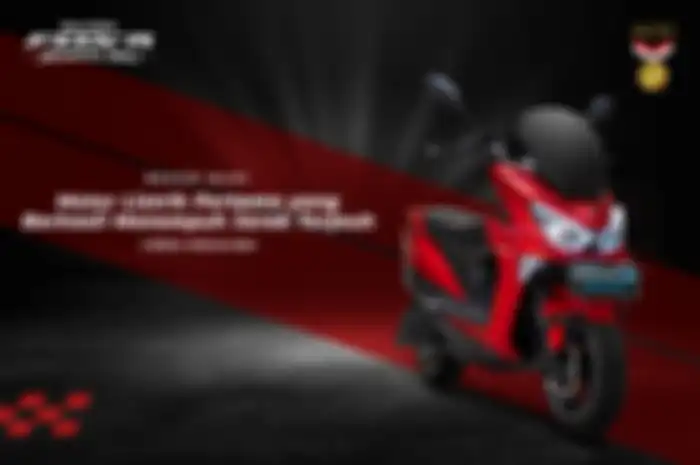 Polytron Fox-R jadi motor listrik yang mendapatkan rekor MURI.