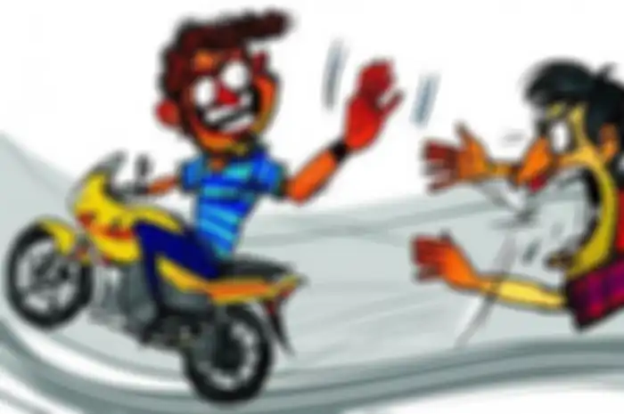 Gambar ilustrasi. Maling motor Kawasaki KLX 150 di Tanjung Priok gunakan modus ini.
