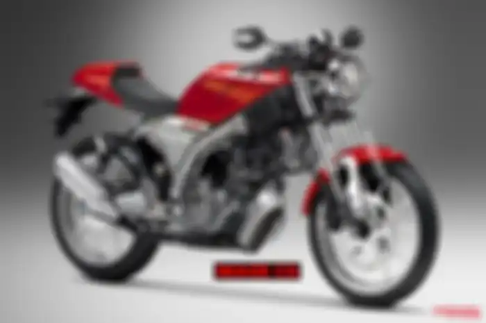 Gambar render motor sport retro 200 cc Yamaha SDR 200, rumor motor baru calon pengganti XSR 155.