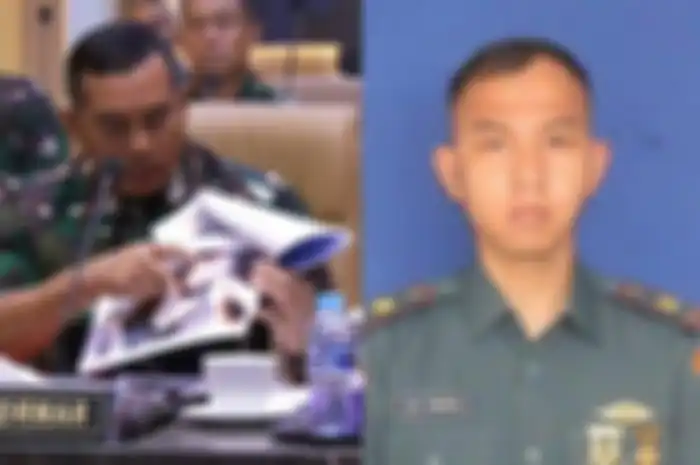 Komandan Korps Marinir (Dankormar) TNI AL Mayjen (Mar) Endi Supardi dan Lettu Eko 