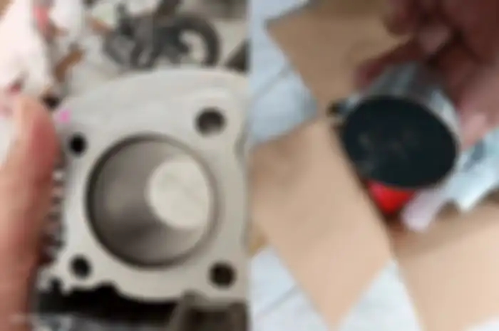 Turun mesin Honda BeAT yang baru dibeli kredit belum sampai satu bulan.